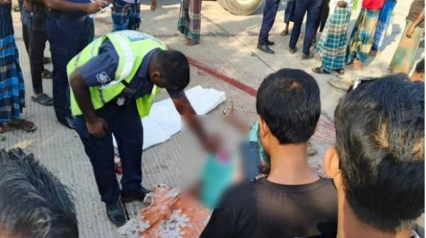 ট্রাকচাপায় প্রাণ গেল কৃষকের